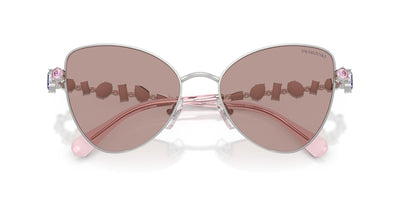 Swarovski SK7034 Silver/Light Purple Brown #colour_silver-light-purple-brown