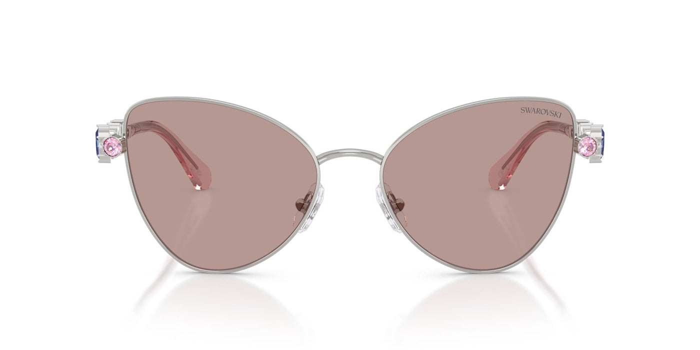 Swarovski SK7034 Silver/Light Purple Brown #colour_silver-light-purple-brown