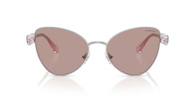 Swarovski SK7034 Silver/Light Purple Brown #colour_silver-light-purple-brown