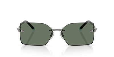 Tiffany TF3088 Gunmetal/Dark Green Gradient #colour_gunmetal-dark-green-gradient