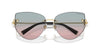 Tiffany TF3096 Pale Gold/Clear Violet/Blue Gradient #colour_pale-gold-clear-violet-blue-gradient