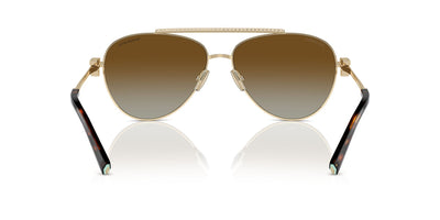 Tiffany TF3101B Pale Gold/Brown Polarised Gradient #colour_pale-gold-brown-polarised-gradient