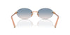 Tiffany TF3104D Rose Gold/Light Brown Blue Gradient #colour_rose-gold-light-brown-blue-gradient