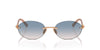 Tiffany TF3104D Rose Gold/Light Brown Blue Gradient #colour_rose-gold-light-brown-blue-gradient