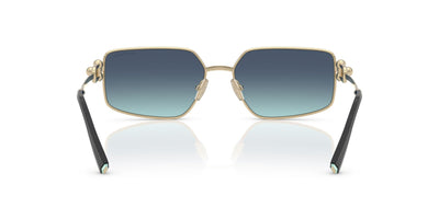 Tiffany TF3111 Pale Gold/Azure Blue #colour_pale-gold-azure-blue