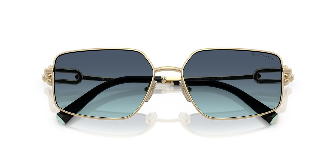 Tiffany TF3111 Pale Gold/Azure Blue #colour_pale-gold-azure-blue