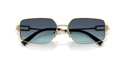 Tiffany TF3111 Pale Gold/Azure Blue #colour_pale-gold-azure-blue