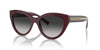 Tiffany TF4220 Burgundy/Grey Gradient #colour_burgundy-grey-gradient