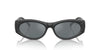 Tiffany TF4222U Black Rubberized/Grey Black Mirror #colour_black-rubberized-grey-black-mirror