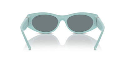 Tiffany TF4222U Tiffany Blue Rubberized/Grey Black Mirror #colour_tiffany-blue-rubberized-grey-black-mirror