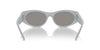 Tiffany TF4222U Silver Metallic Rubberized/Light Grey Silver Mirror #colour_silver-metallic-rubberized-light-grey-silver-mirror