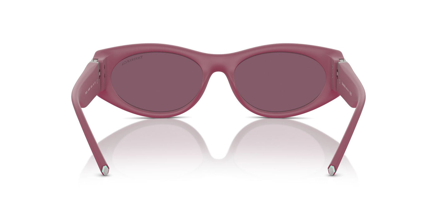 Tiffany TF4222U Fuchsia Rubberized/Violet Internal Silver Mirror #colour_fuchsia-rubberized-violet-internal-silver-mirror