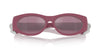 Tiffany TF4222U Fuchsia Rubberized/Violet Internal Silver Mirror #colour_fuchsia-rubberized-violet-internal-silver-mirror