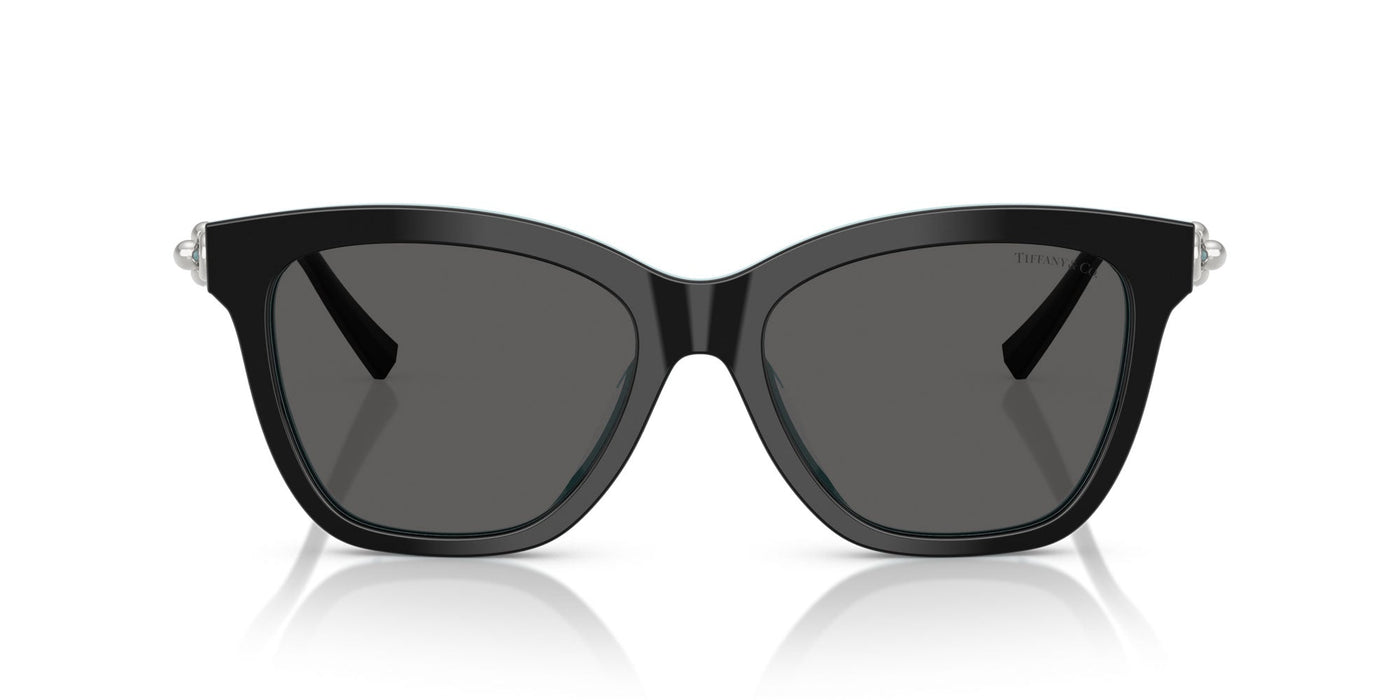 Tiffany TF4241D Black on Blue/Dark Grey #colour_black-on-blue-dark-grey