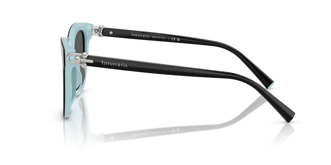Tiffany TF4241D Black on Blue/Dark Grey #colour_black-on-blue-dark-grey