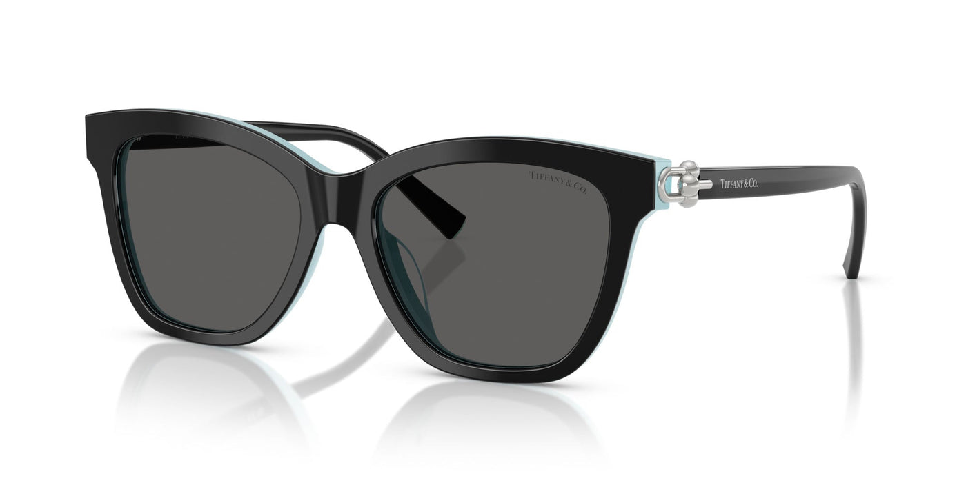 Tiffany TF4241D Black on Blue/Dark Grey #colour_black-on-blue-dark-grey