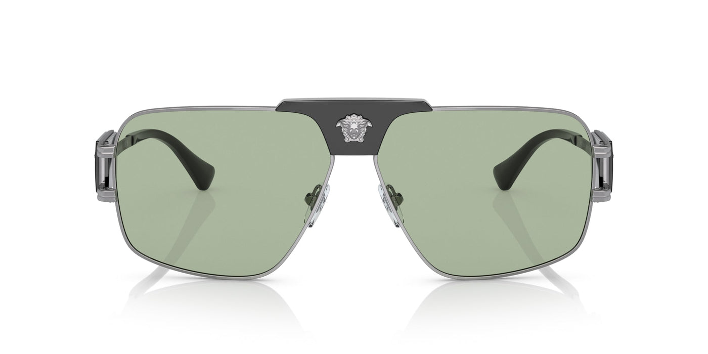 Versace VE2251 Gunmetal/Green #colour_gunmetal-green