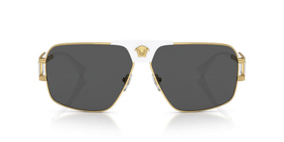 Versace VE2251 Gold-White/Dark Grey #colour_gold-white-dark-grey