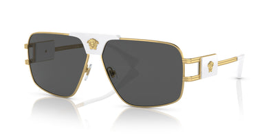 Versace VE2251 Gold-White/Dark Grey #colour_gold-white-dark-grey