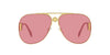 Versace VE2255 Gold/Pink Internal Silver Mirror #colour_gold-pink-internal-silver-mirror