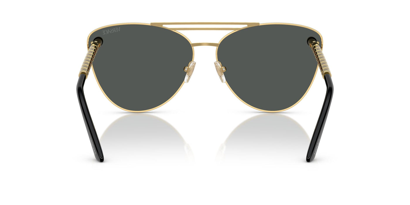 Versace VE2267 Gold/Dark Grey #colour_gold-dark-grey