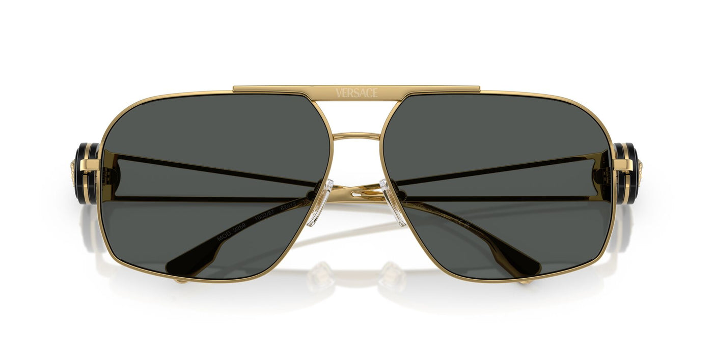 Versace VE2269 Gold/Dark Grey #colour_gold-dark-grey