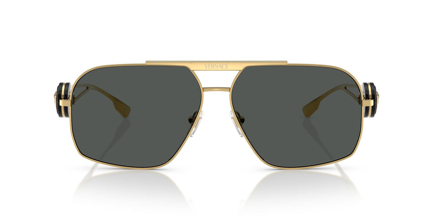 Versace VE2269 Gold/Dark Grey #colour_gold-dark-grey