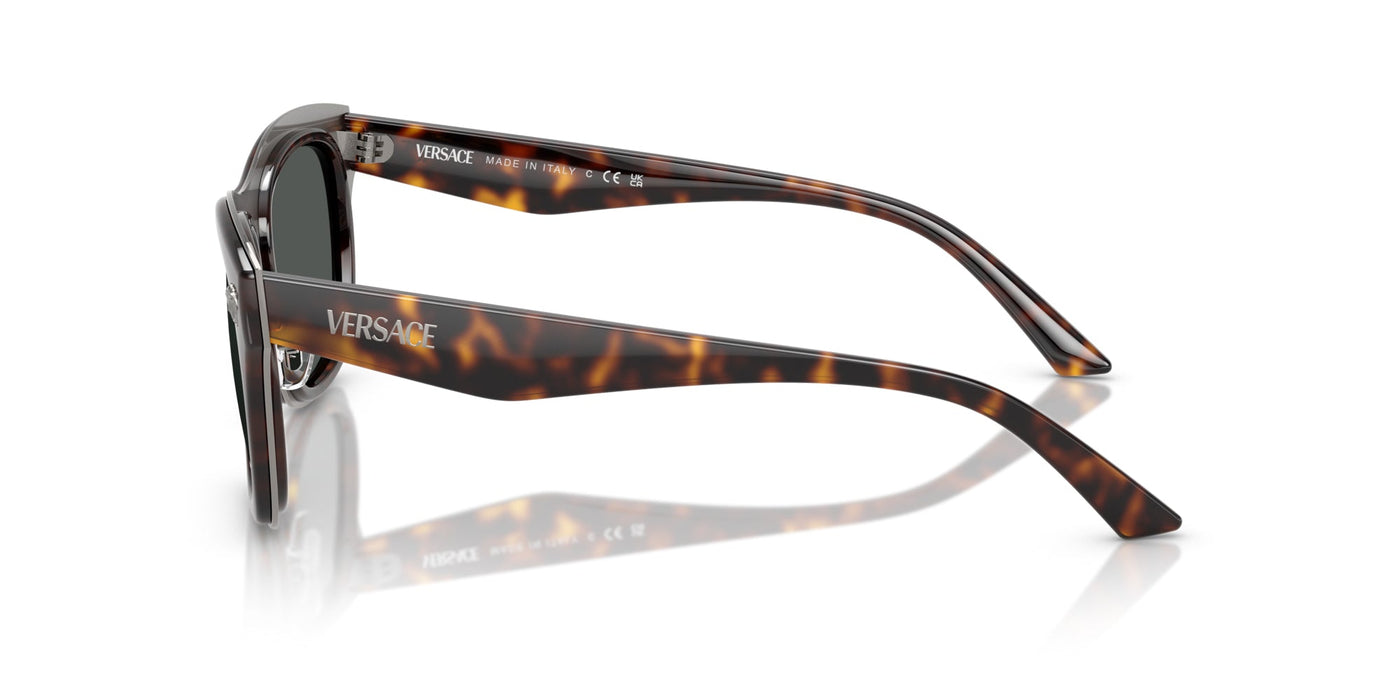 Versace VE2272 Havana/Dark Grey #colour_havana-dark-grey