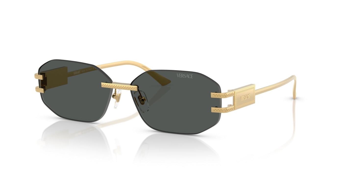 Versace VE2274 Gold/Dark Grey #colour_gold-dark-grey