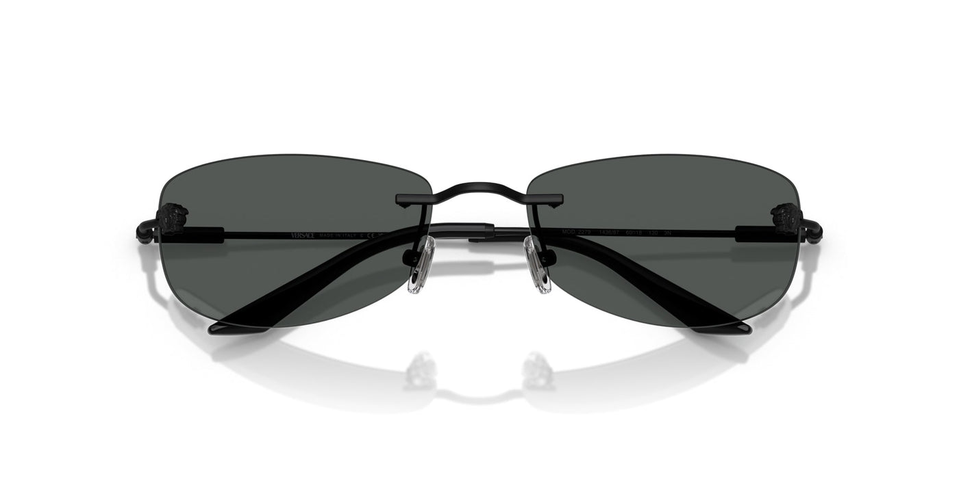 Versace VE2279 Matte Black/Dark Grey #colour_matte-black-dark-grey