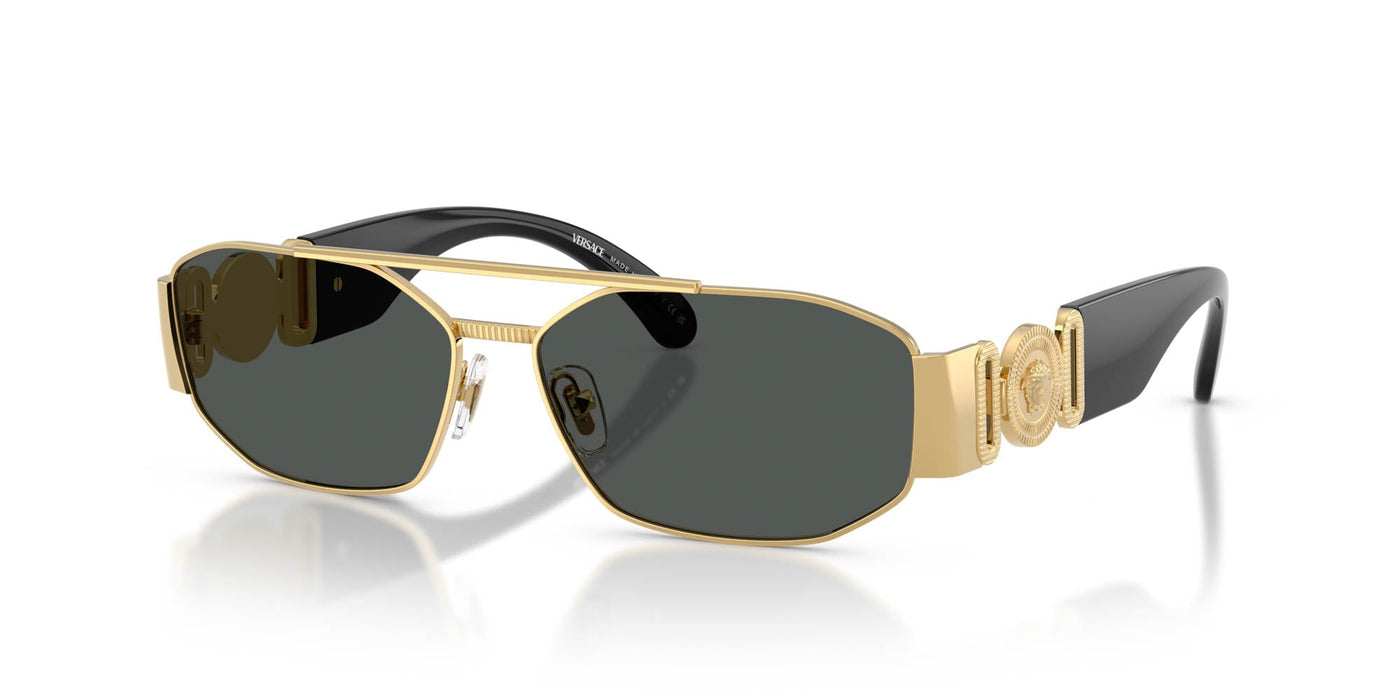 Versace VE2287 Gold/Dark Grey #colour_gold-dark-grey