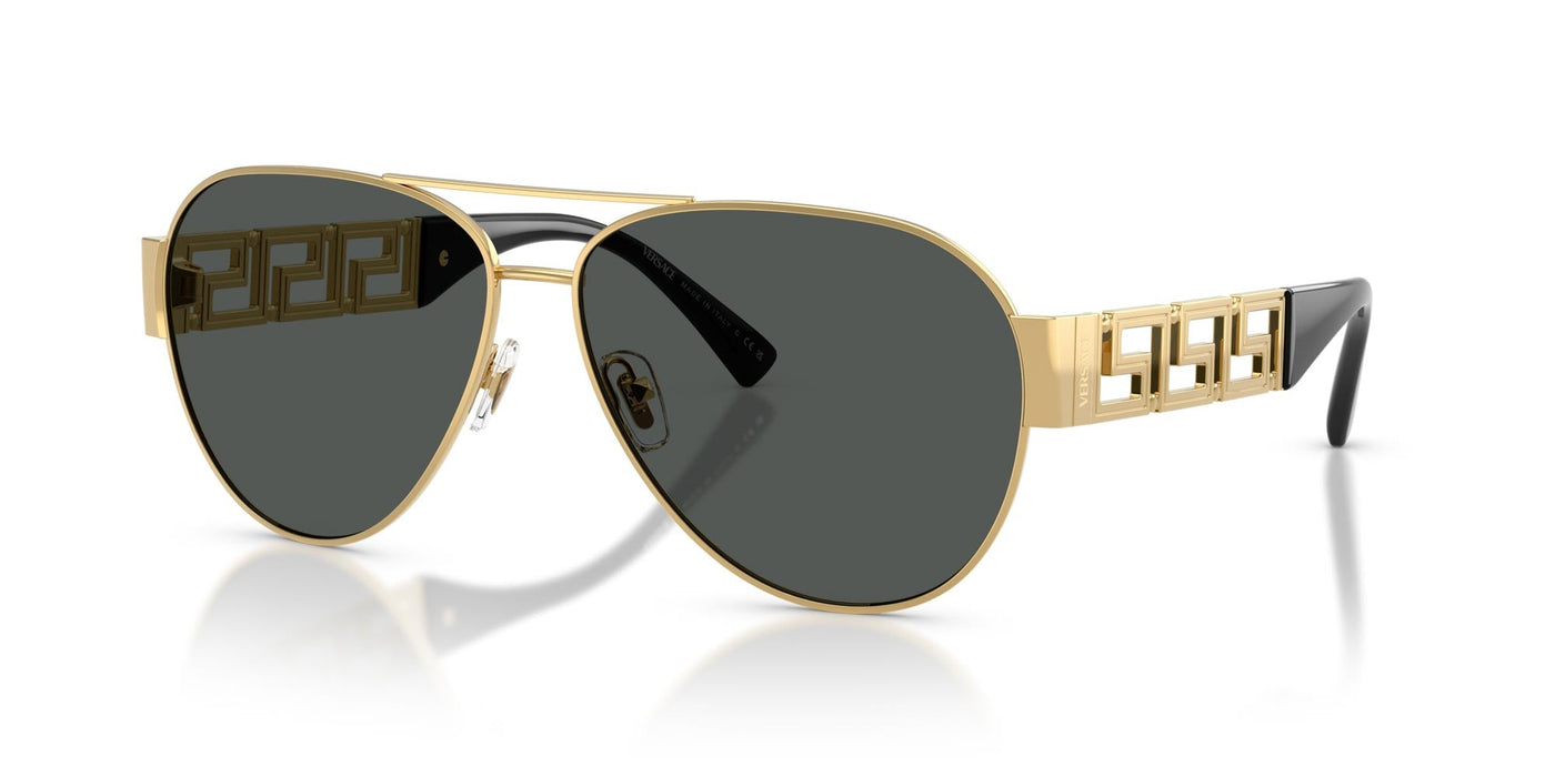 Versace VE2289 Gold/Dark Grey #colour_gold-dark-grey