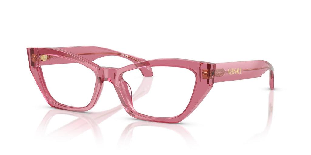 Versace 3373U Transparent Pink #colour_transparent-pink