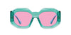 Versace VE4424U Transparent Turquoise/Fuchsia #colour_transparent-turquoise-fuchsia