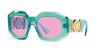 Versace VE4424U Transparent Turquoise/Fuchsia #colour_transparent-turquoise-fuchsia