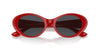 Versace VE4455U Red/Dark Grey #colour_red-dark-grey