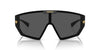 Versace VE4461 Black/Dark Grey Gold Mirror #colour_black-dark-grey-gold-mirror