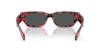 Versace VE4465 Top Black/Red Havana/Dark Grey #colour_top-black-red-havana-dark-grey
