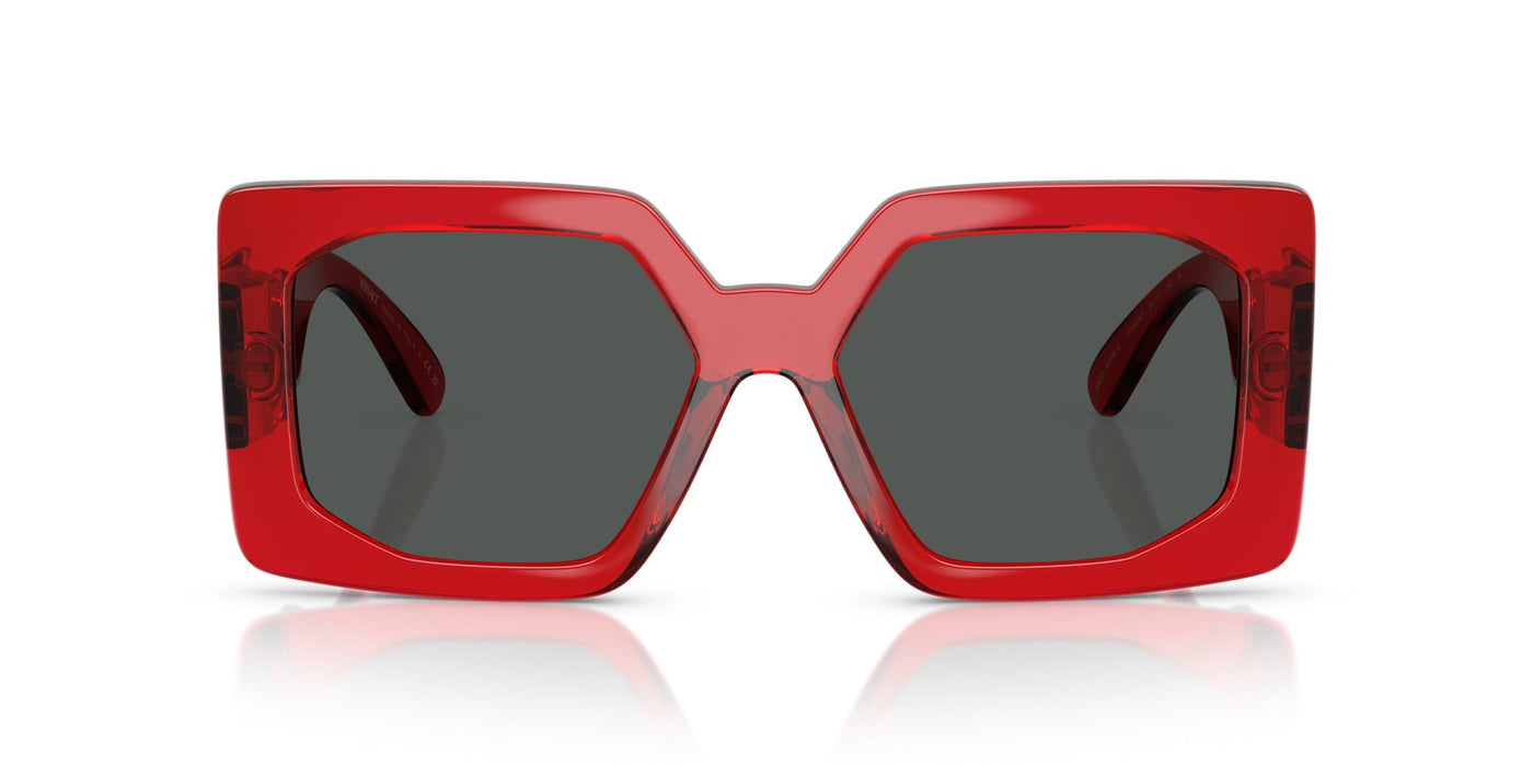 Versace VE4478U Red Transparent/Dark Grey #colour_red-transparent-dark-grey