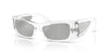 Versace VE4481 Crystal/Clear Silver 80 Mirror #colour_crystal-clear-silver-80-mirror