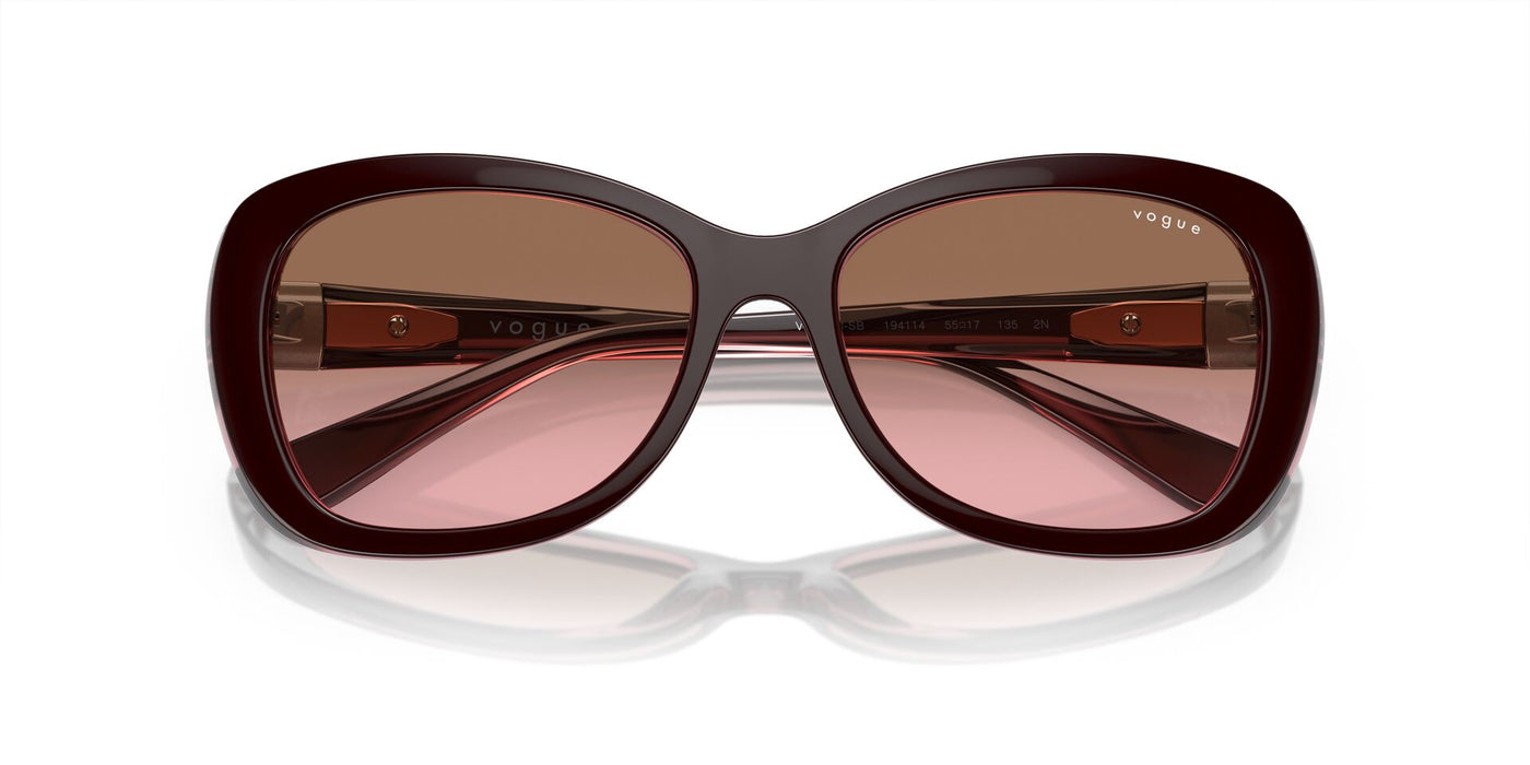 Vogue Eyewear VO2943SB Top Brown/Opal Pink/Pink Brown Gradient #colour_top-brown-opal-pink-pink-brown-gradient