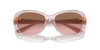 Vogue Eyewear VO2943SB Transparent Pink/Pink Brown Gradient #colour_transparent-pink-pink-brown-gradient