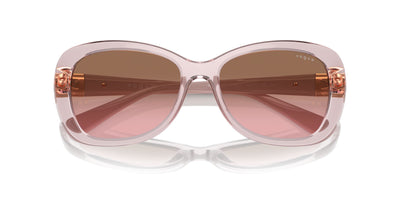 Vogue Eyewear VO2943SB Transparent Pink/Pink Brown Gradient #colour_transparent-pink-pink-brown-gradient