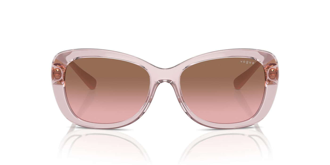 Vogue Eyewear VO2943SB Transparent Pink/Pink Brown Gradient #colour_transparent-pink-pink-brown-gradient