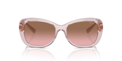 Vogue Eyewear VO2943SB Transparent Pink/Pink Brown Gradient #colour_transparent-pink-pink-brown-gradient