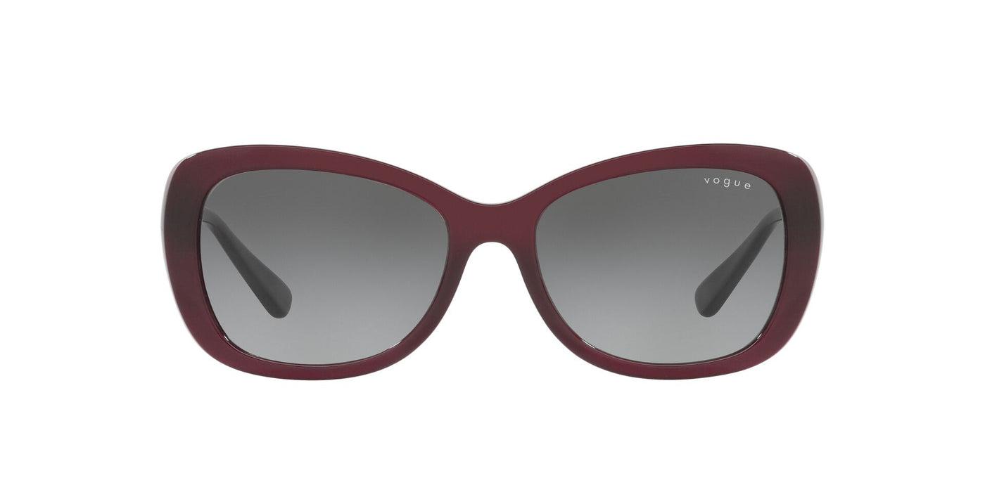 Vogue Eyewear VO2943SB Transparent Dark Cherry/Grey Gradient #colour_transparent-dark-cherry-grey-gradient