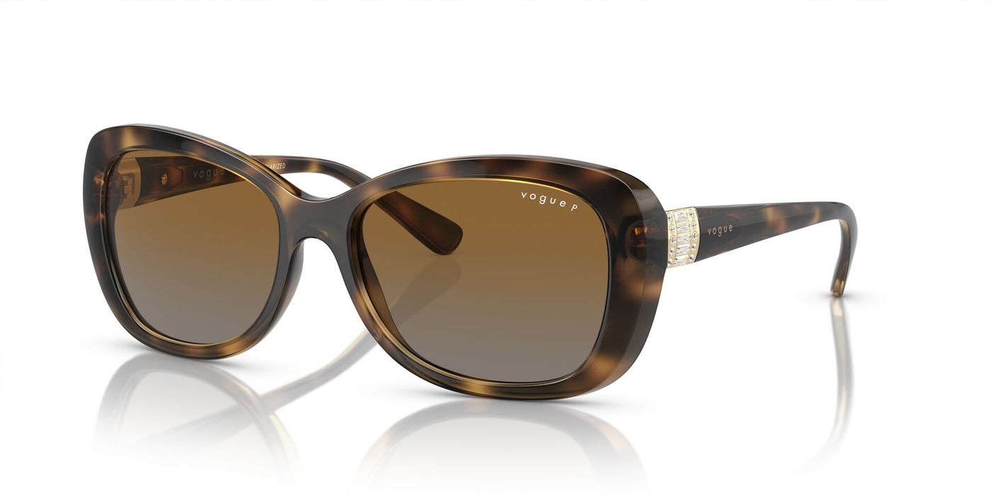 Vogue Eyewear VO2943SB Dark Havana/Brown Gradient Polarised #colour_dark-havana-brown-gradient-polarised