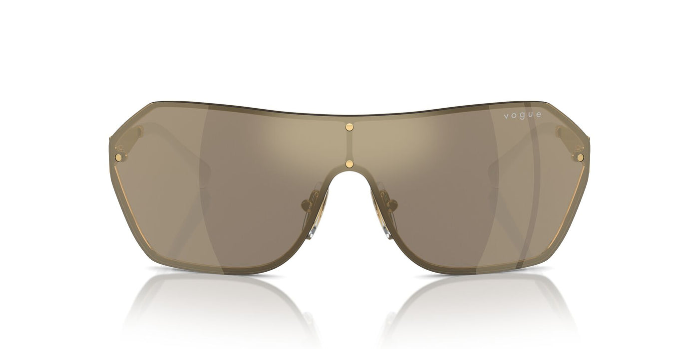 Vogue Eyewear VO4302S Gold/Light Brown Gold Mirror #colour_gold-light-brown-gold-mirror