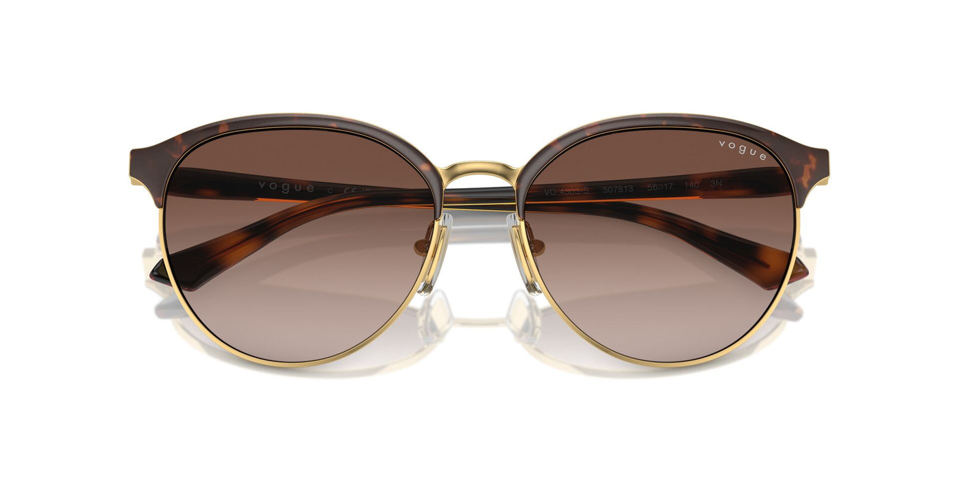 Vogue Eyewear VO4303S Top Havana/Gold/Brown Gradient #colour_top-havana-gold-brown-gradient