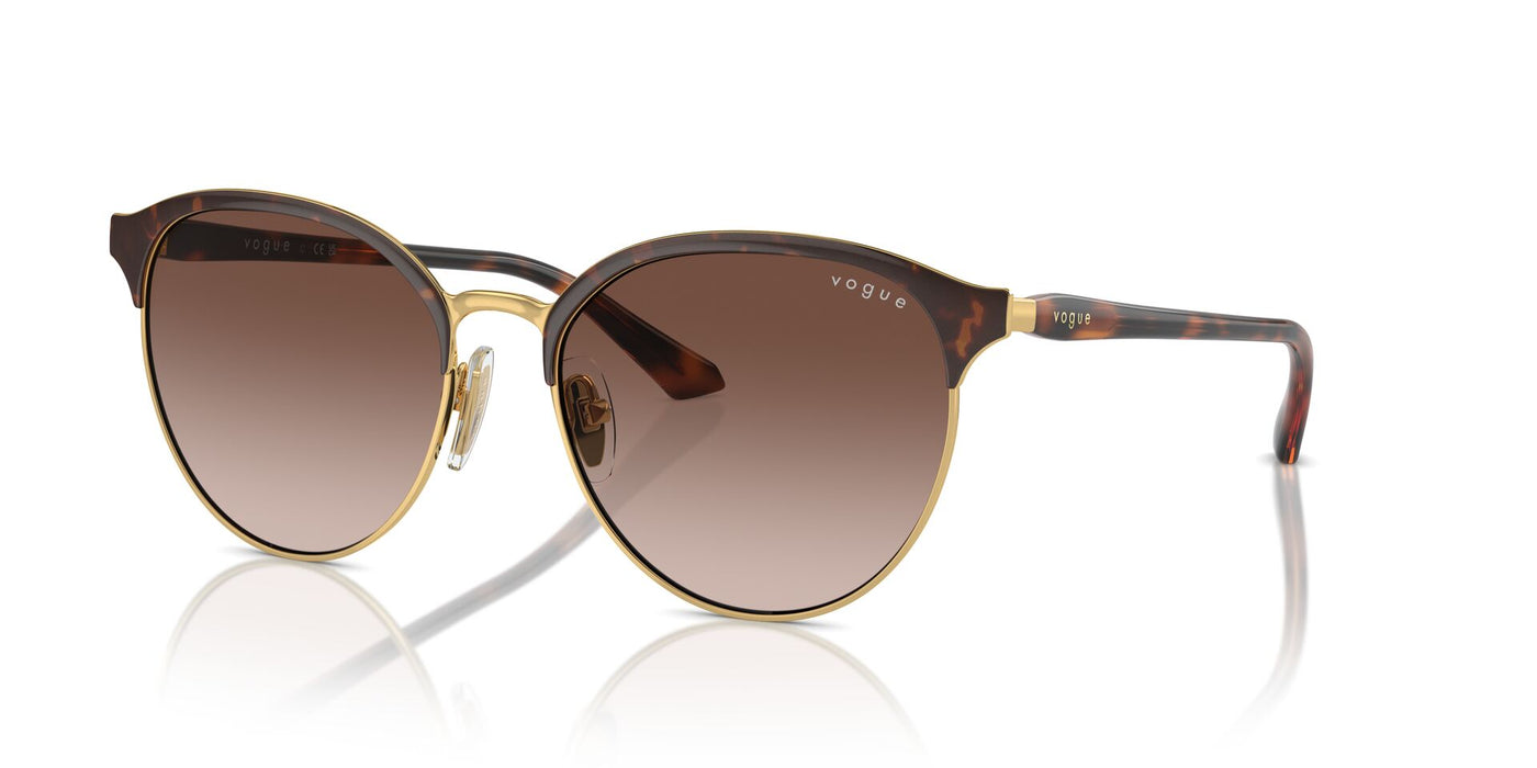 Vogue Eyewear VO4303S Top Havana/Gold/Brown Gradient #colour_top-havana-gold-brown-gradient